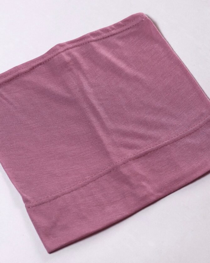Plain Tube Cap - Deep Mauve