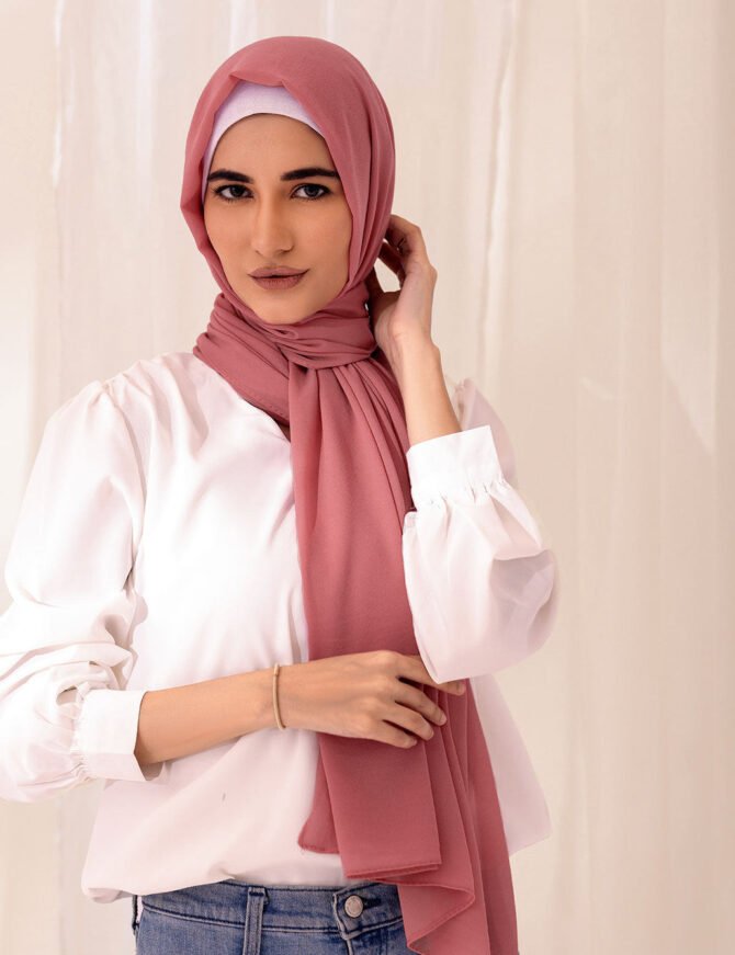 Bubble Chiffon - Raspberry