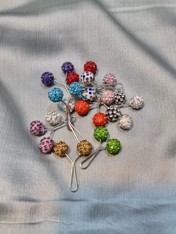 Hijab Pins Cherry Pack of 10