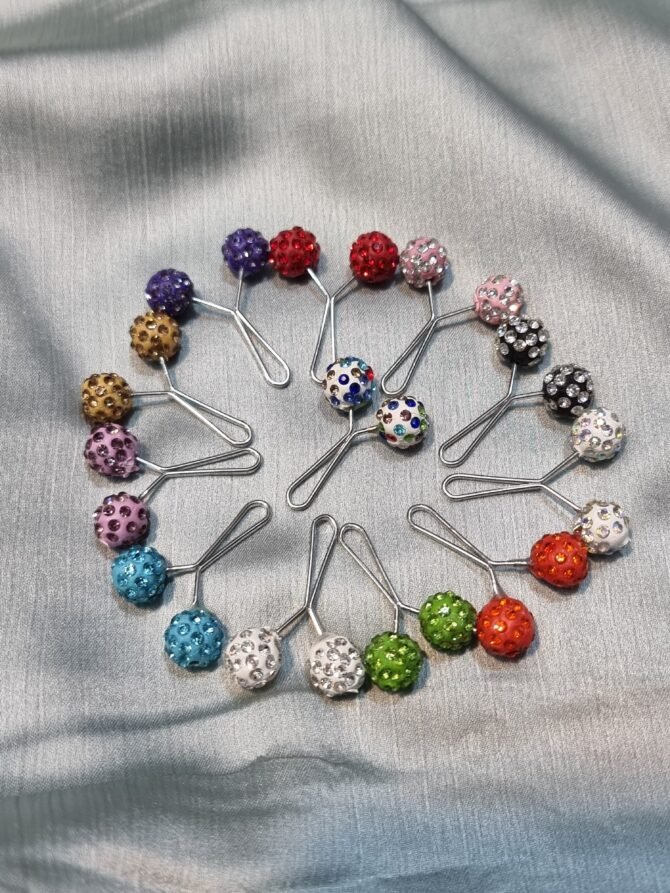 Hijab Pins Cherry Pack of 10