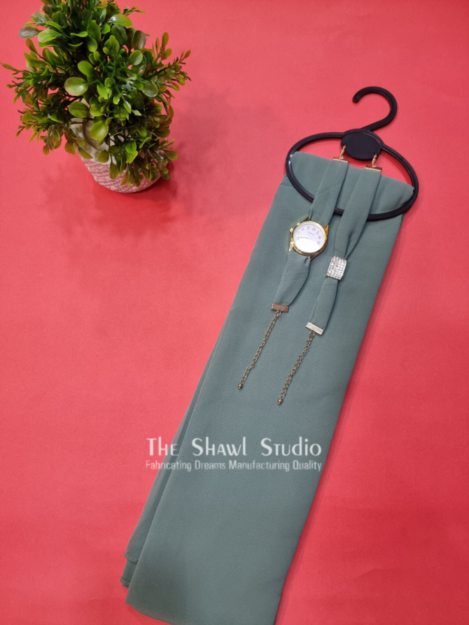 Hijab + Watch + Bracelet – GREY